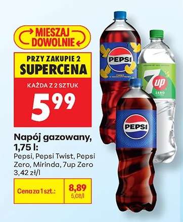 Napój gazowany, 1,75 l