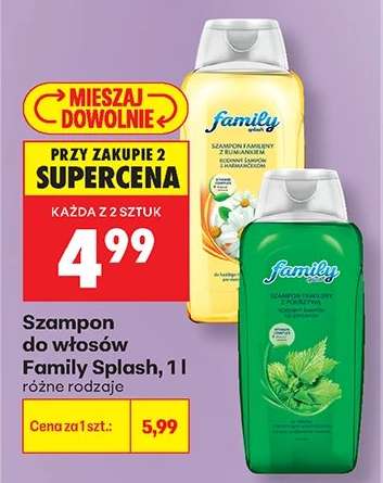 Szampon do włosów Family Splash, 1l