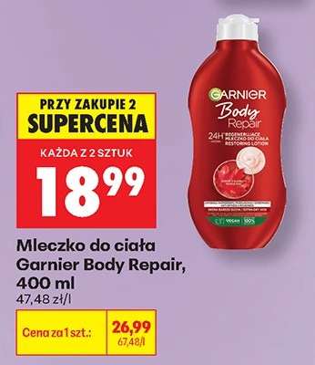 Mleczko do ciała Garnier Body Repair, 400 ml