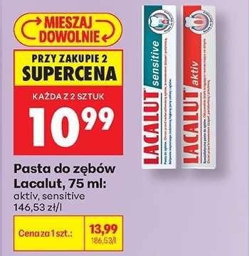 Pasta do zębów Lacalut, 75 ml
