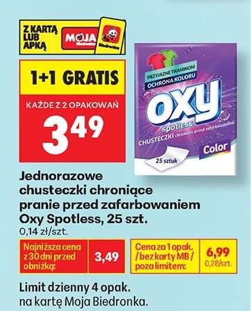 Oxy Spotless, 25 szt.