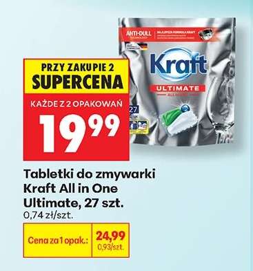 Tabletki do zmywarki Kraft All in One Ultimate , 27 szt