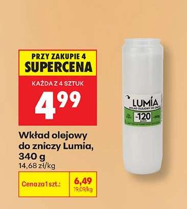 Wkład olejowy do zniczy Lumia , 340 g