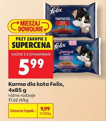 Karma dla kota Felix, 4x85 g