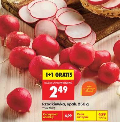 Rzodkiewka, opak. 250 g