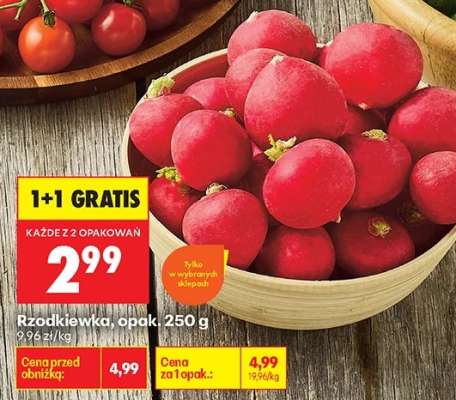 Rzodkiewka, opak. 250 g