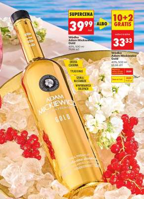 Wódka Adam Mickiewicz Gold, 500 ml