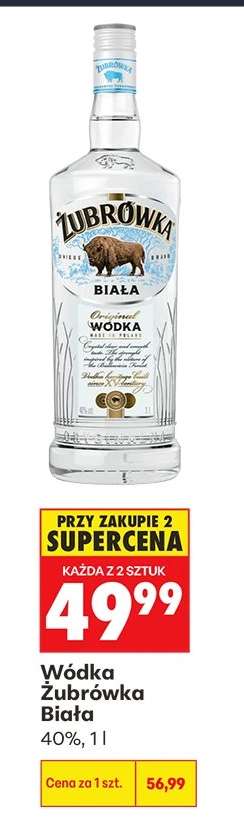 Wódka Żubrówka Biała