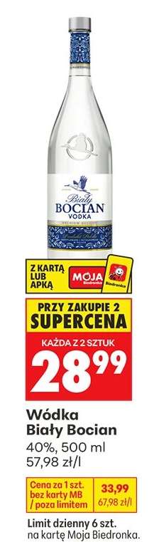 Wódka Biały Bocian