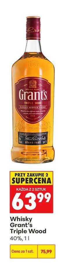 Whisky Grant's Triple Wood