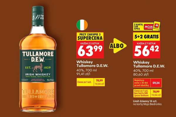 Whiskey Tullamore D.E.W.