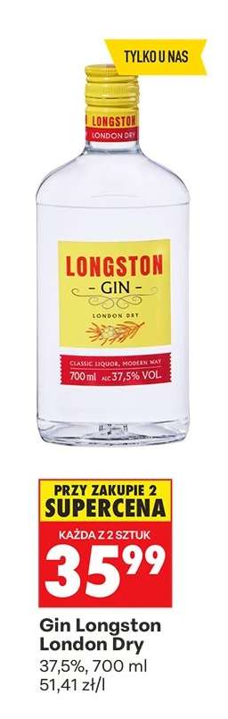 GIN LONGSTON LONDON DRY
