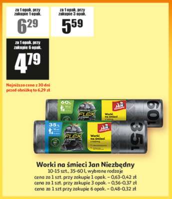 Worki na śmieci Jan Niezbędny
