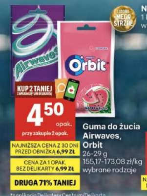 Guma do żucia Airwaves, Orbit