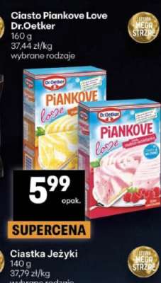 Ciasto Piankove Love Dr.Oetker