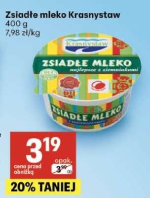Zsiadłe mleko KRASNYSTAW