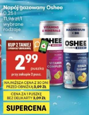 Napój gazowany Oshee