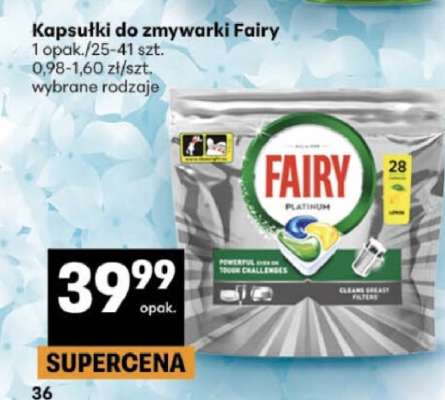 Kapsułki do zmywarki FAIRY