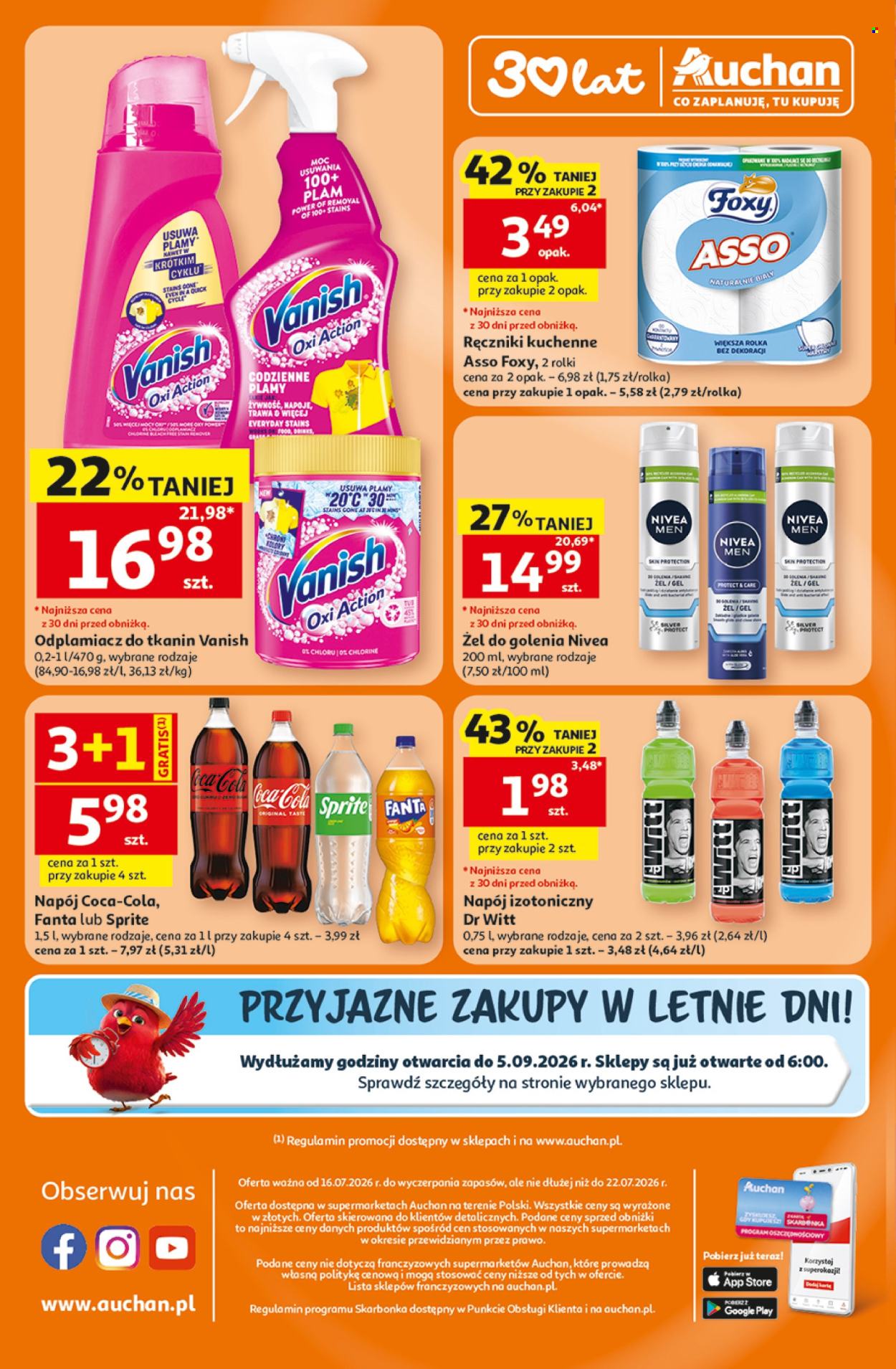 Leták Auchan - 16.7.2026 - 22.7.2026. Strana 8
