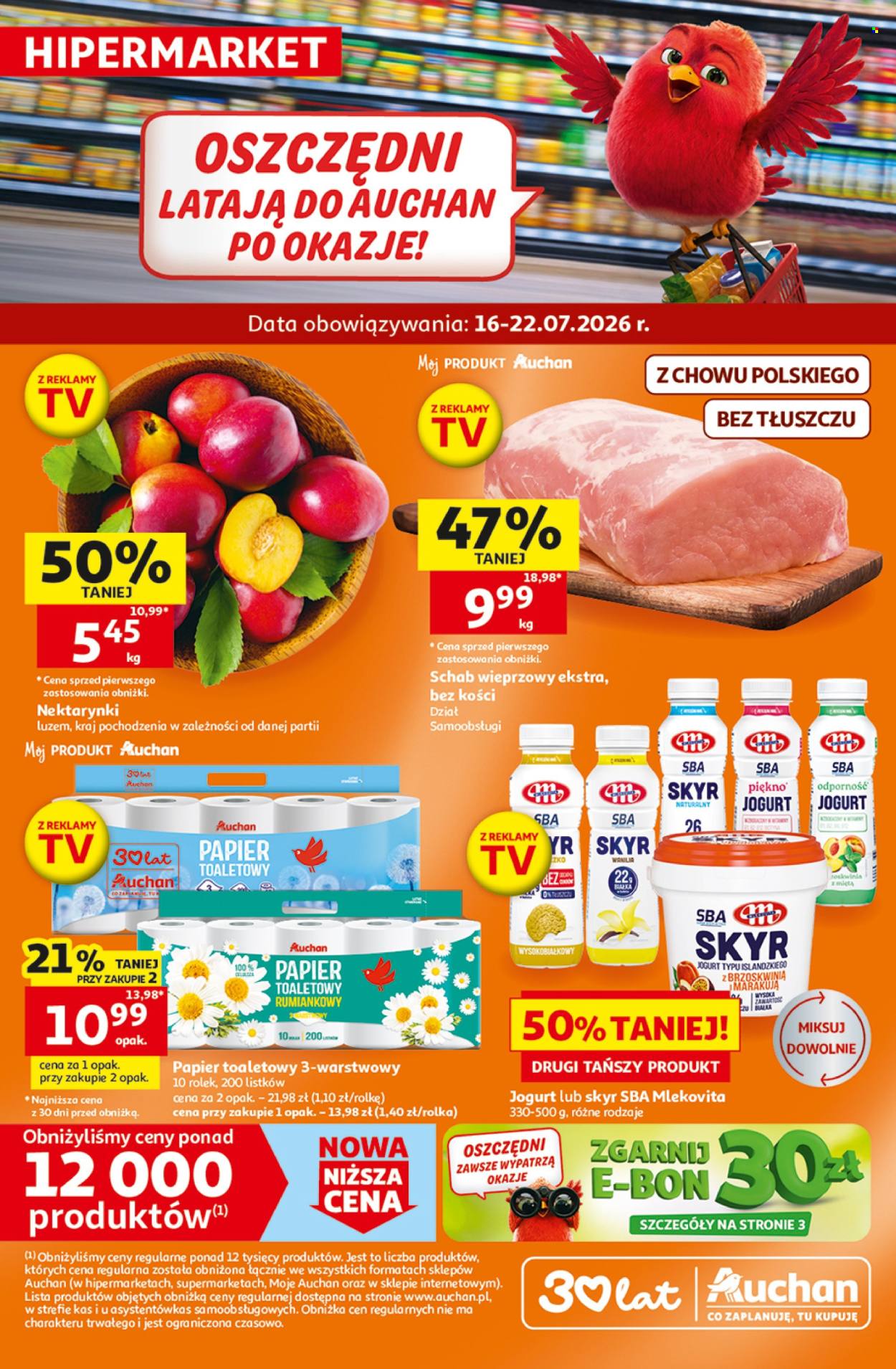 Gazetka Auchan - 16.07.2026 - 22.07.2026. Strona 1