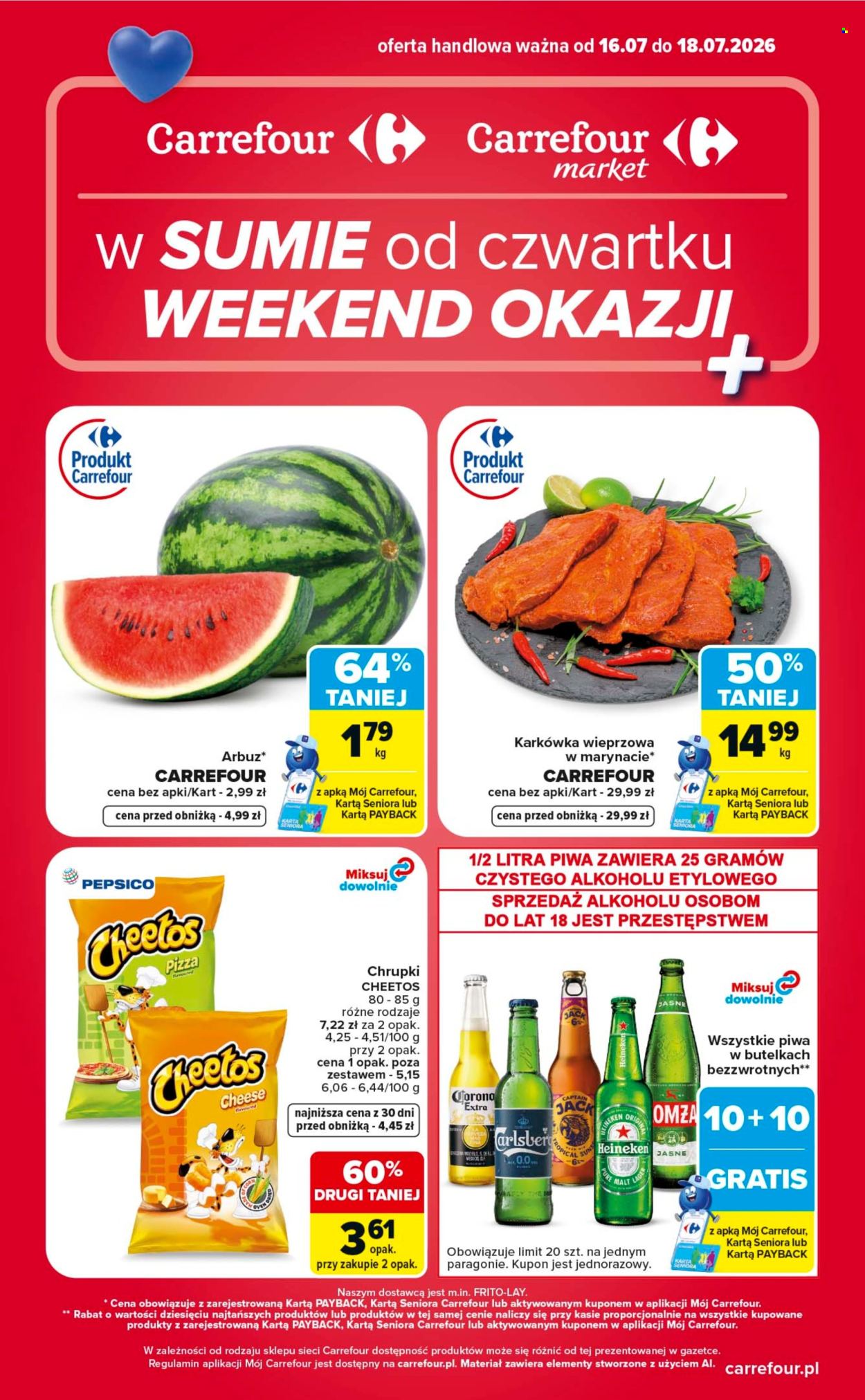 Gazetka Carrefour - 16.07.2026 - 18.07.2026. Strona 1