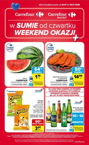 Gazetka Carrefour - 16.07.2026 - 18.07.2026.