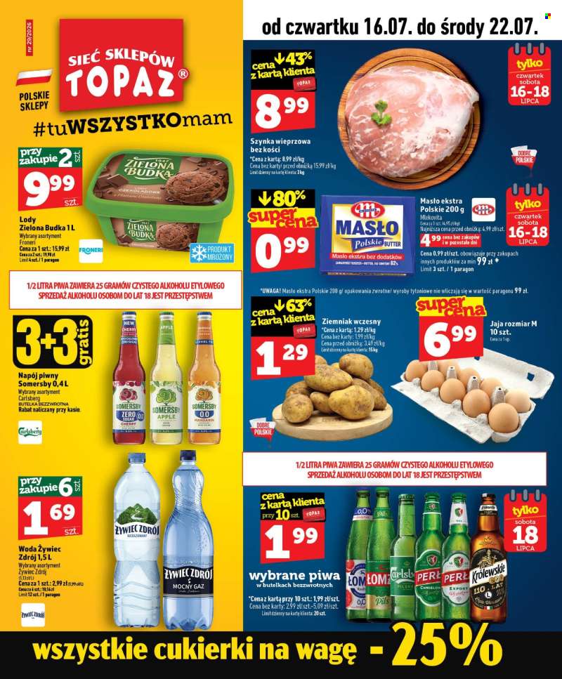 Gazetka Topaz - 16.07.2026 - 22.07.2026.