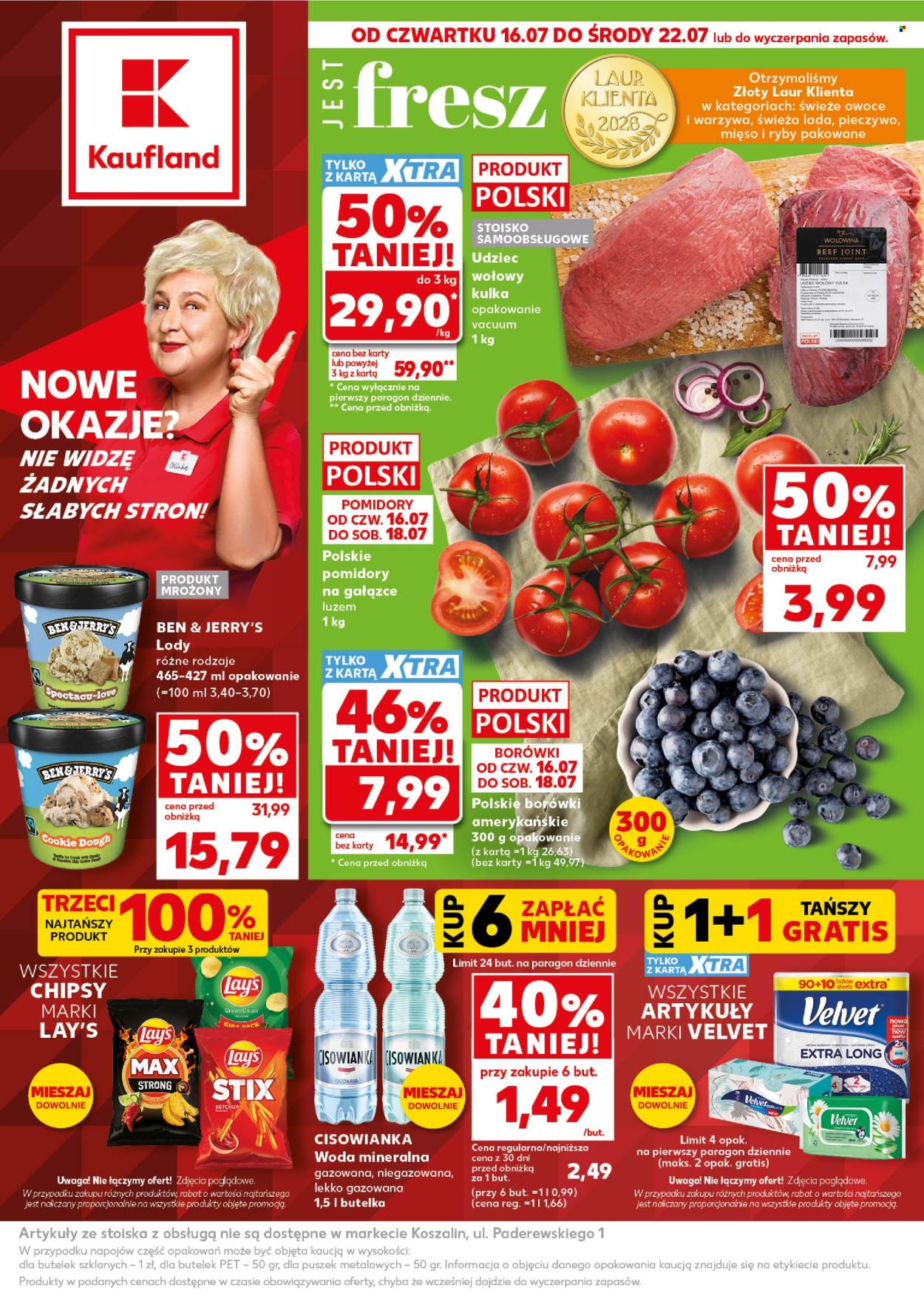Leták Kaufland - 16.7.2026 - 22.7.2026. Strana 1