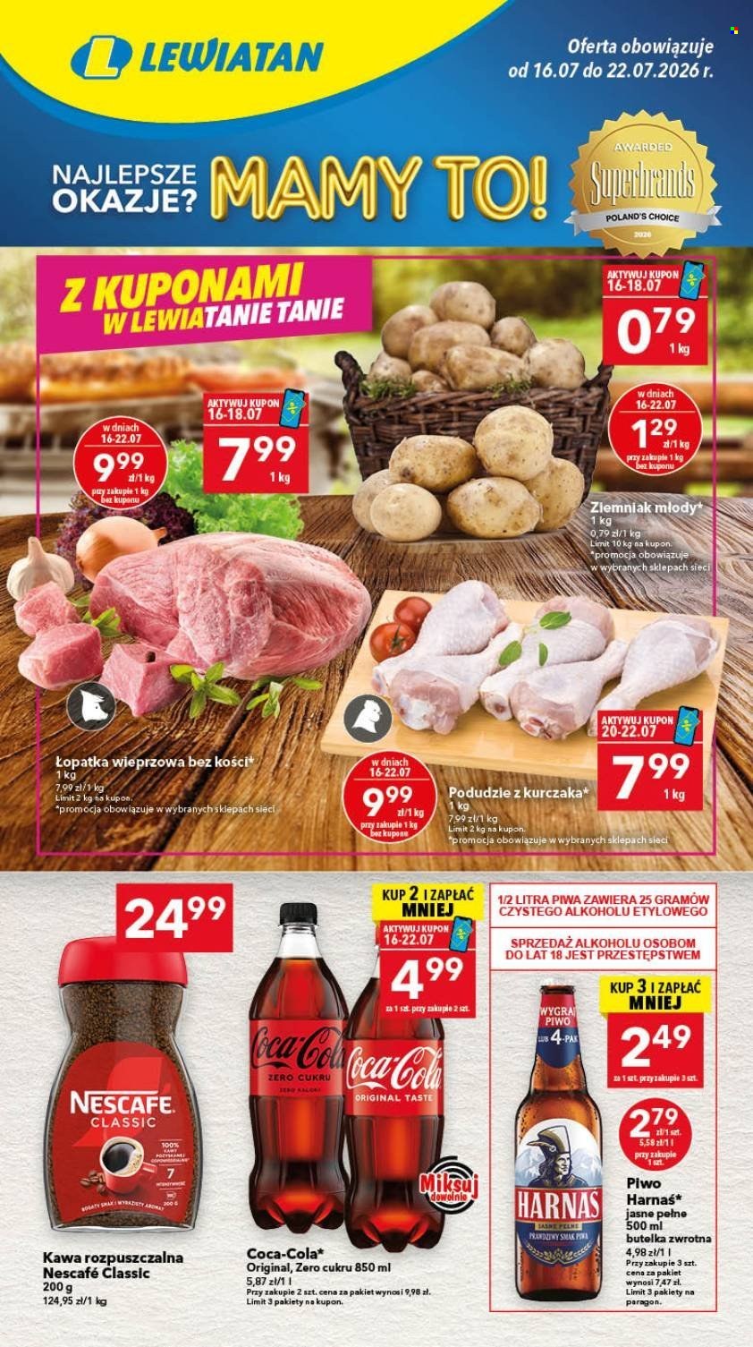 Gazetka Lewiatan - 16.07.2026 - 22.07.2026. Strona 1