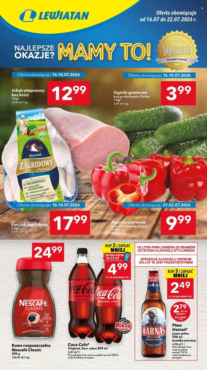 Gazetka Lewiatan - 16.07.2026 - 22.07.2026. Strona 1