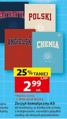 Zeszyt tematyczny A5