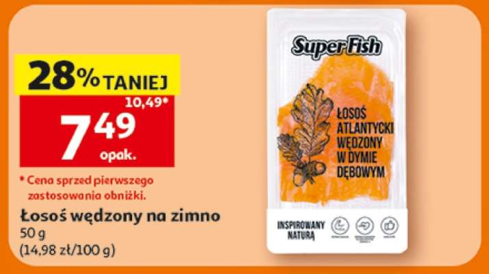 Łosoś wędzony na zimno