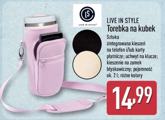 LIVE IN STYLE Torebka na kubek