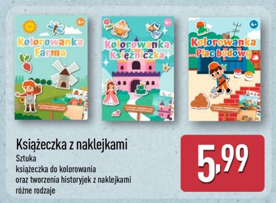 Książeczka z naklejkami