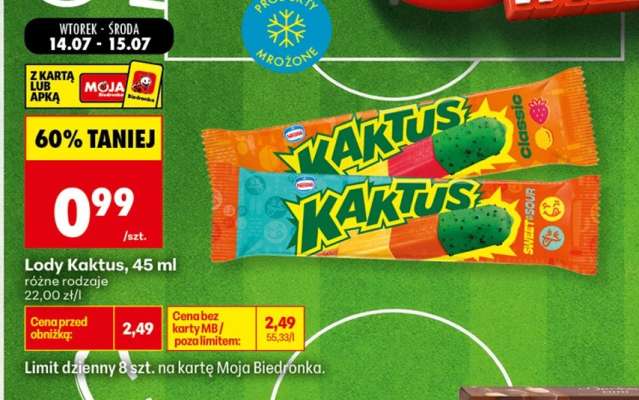 Lody Kaktus, 45 ml