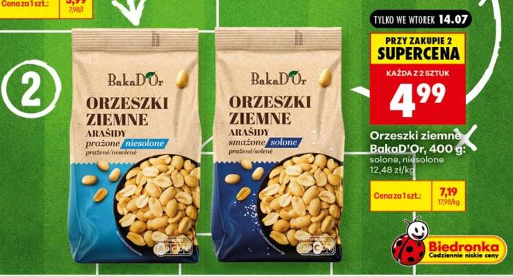 Orzeszki ziemne BakaD’Or, 400 g