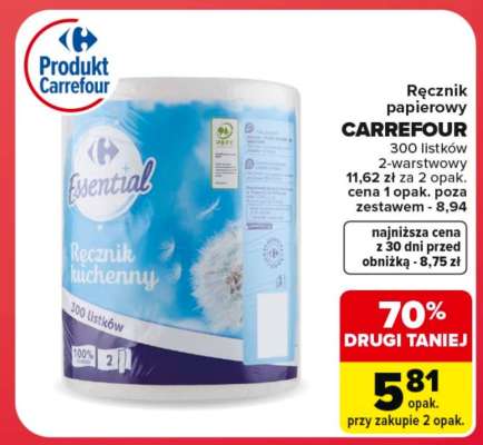 Ręcznik papierowy Carrefour