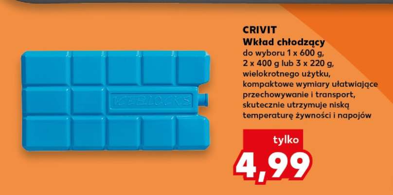 CRIVIT Wkład chłodzący