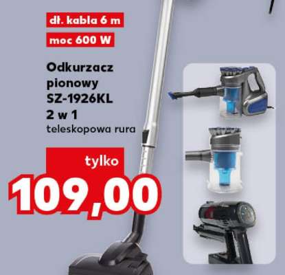 Odkurzacz pionowy SZ-1926KL 2 w 1 teleskopowa rura