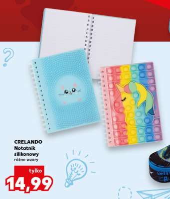 CRELANDO Notatnik silikonowy