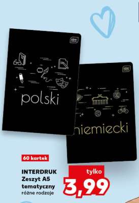 INTERDRUK Zeszyt A5 tematyczny