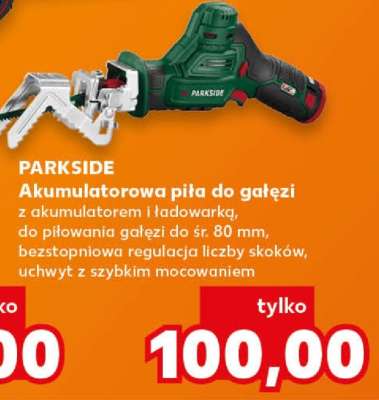 PARKSIDE Akumulatorowa piła do gałęzi