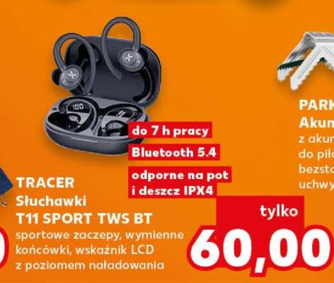 TRACER Słuchawki T11 SPORT TWS BT