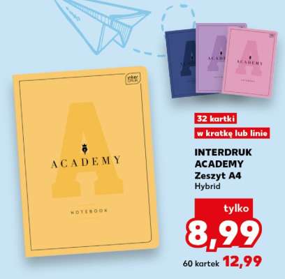 INTERDRUK ACADEMY Zeszyt A4 Hybrid