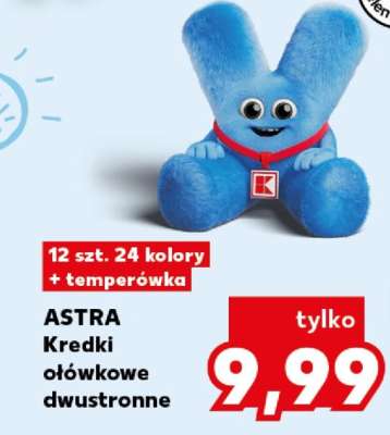 ASTRA Kredki ołówkowe dwustronne
