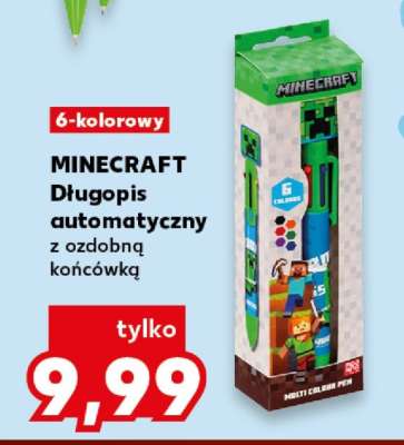 MINECRAFT Długopis automatyczny