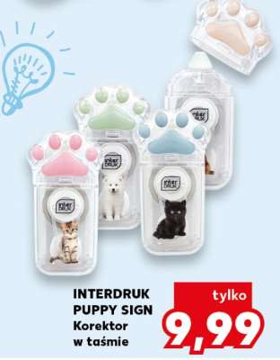 INTERDRUK PUPPY SIGN
