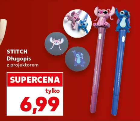 STITCH Długopis z projektorem