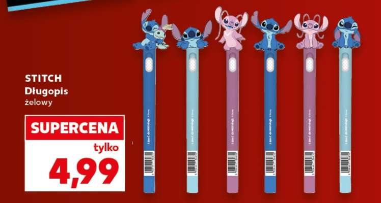 STITCH Długopis żelowy