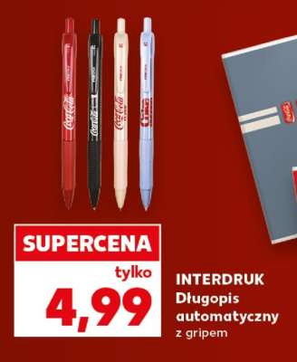 INTERDRUK Długopis automatyczny z gripem